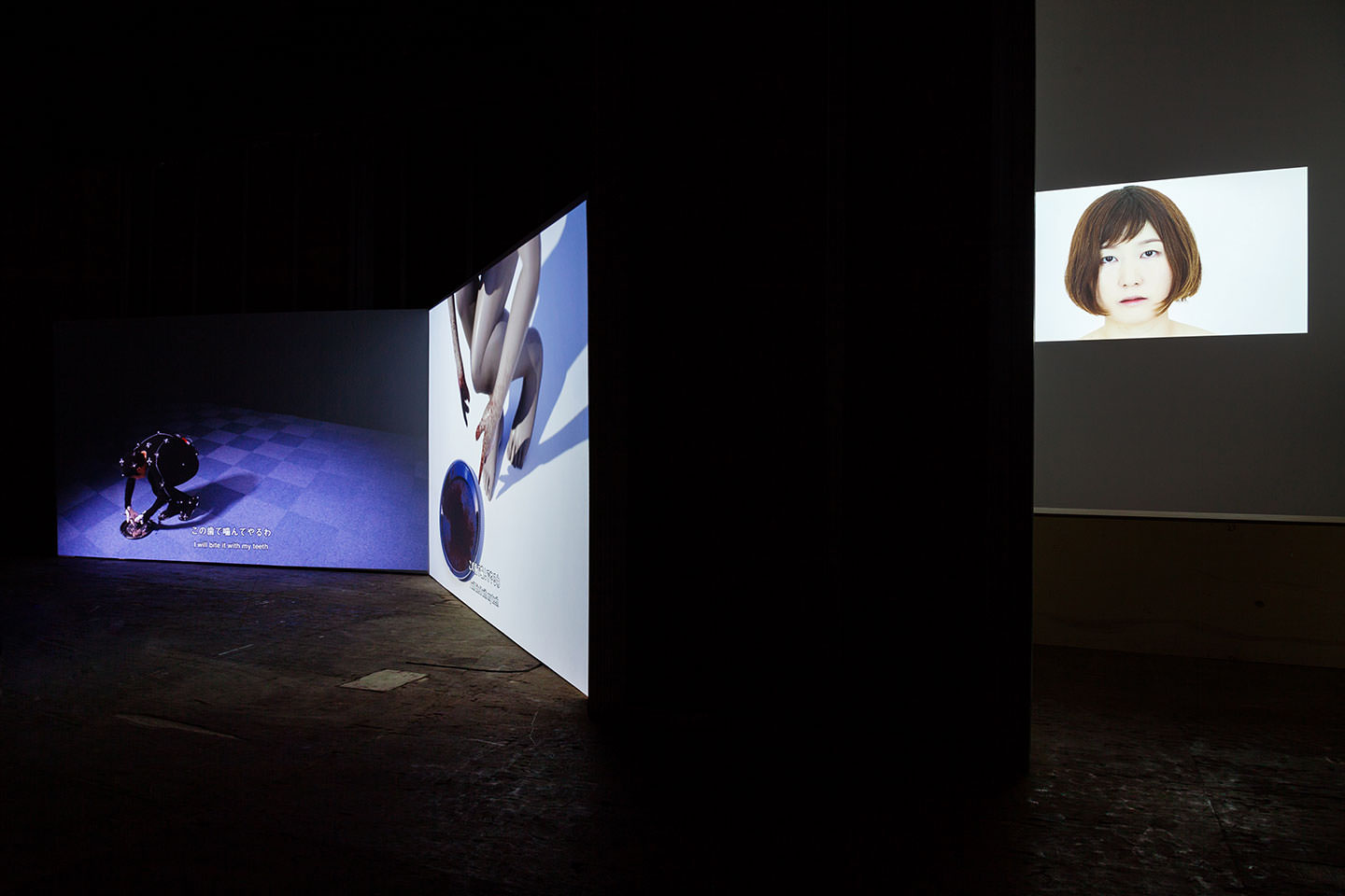 Aya Momose “I.C.A.N.S.E.E.Y.O.U” Installation View